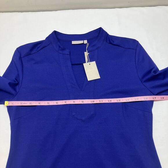 Ellie Kai Holly Stretch 3/4 Sleeved Priscilla Dress Royal Blue Size 2 NWT - Picture 5 of 11